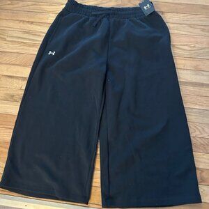 Under Armour Wide Leg Fleece Crop Pant